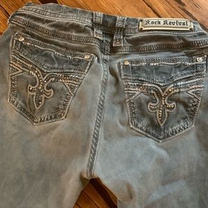 Rock Revival Cropped Jeans/Capri